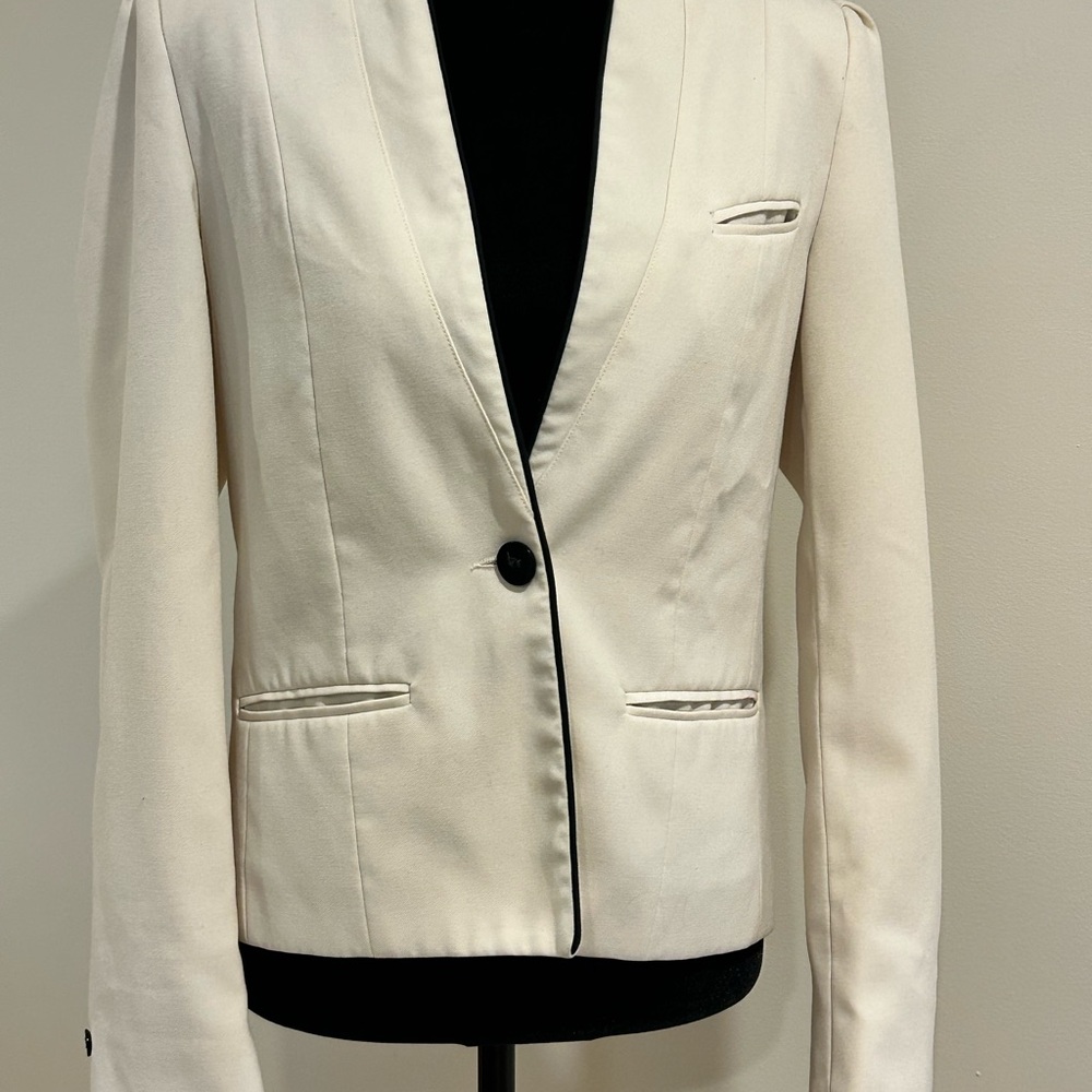 Vintage Richard Benay Cream Tailored Blazer
